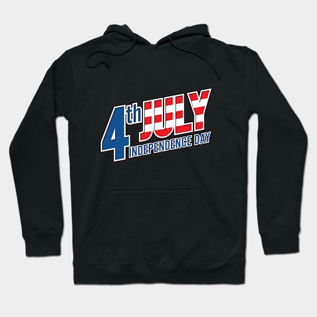 july 4th Hoodie by Mdath